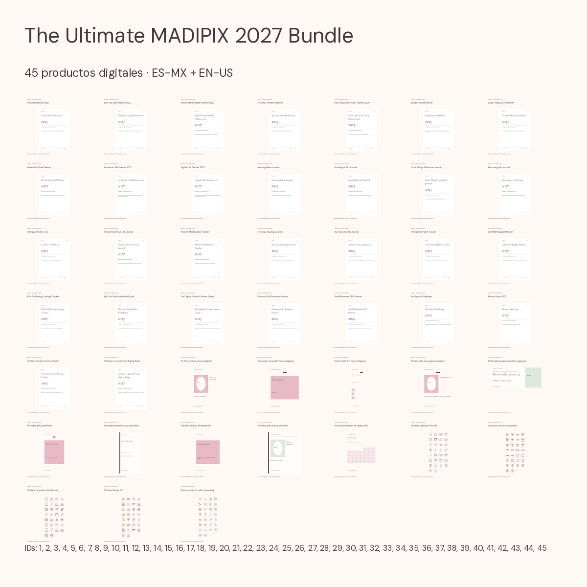 The Ultimate MADIPIX 2027 Bundle · 05-includes