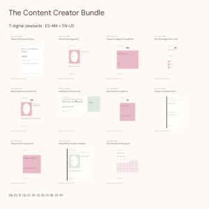 The Content Creator Bundle · 05-includes