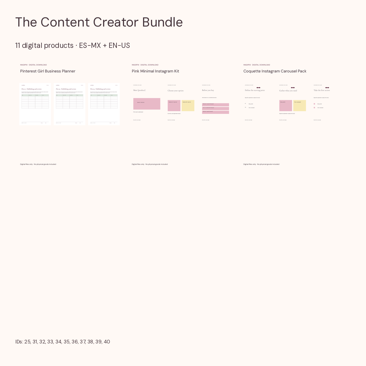 The Content Creator Bundle · 03-interiors