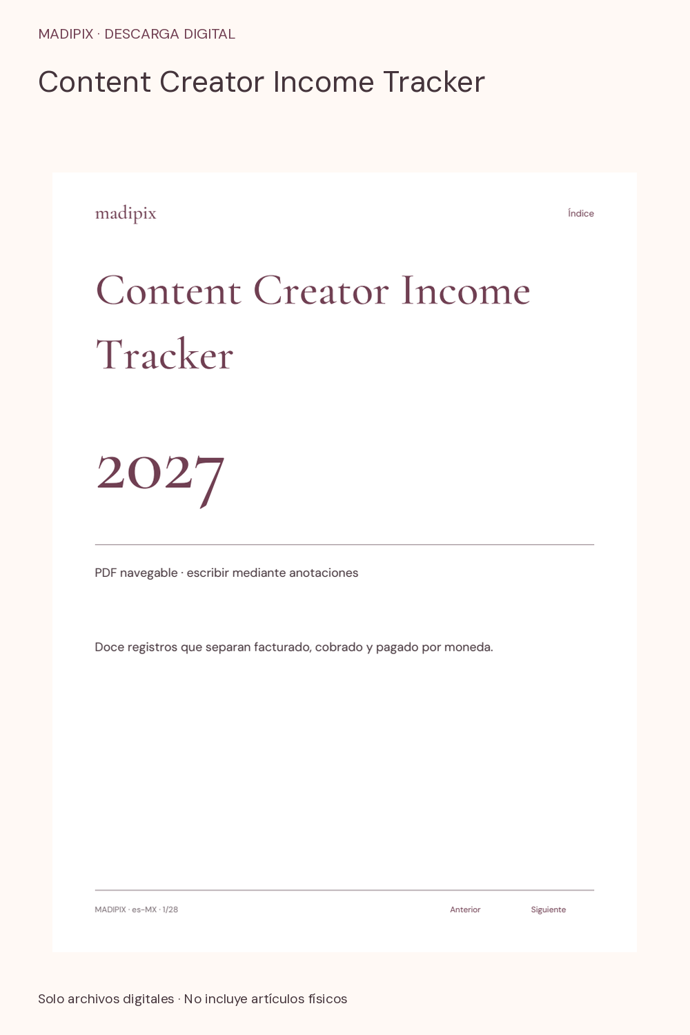 Content Creator Income Tracker · vista del archivo real