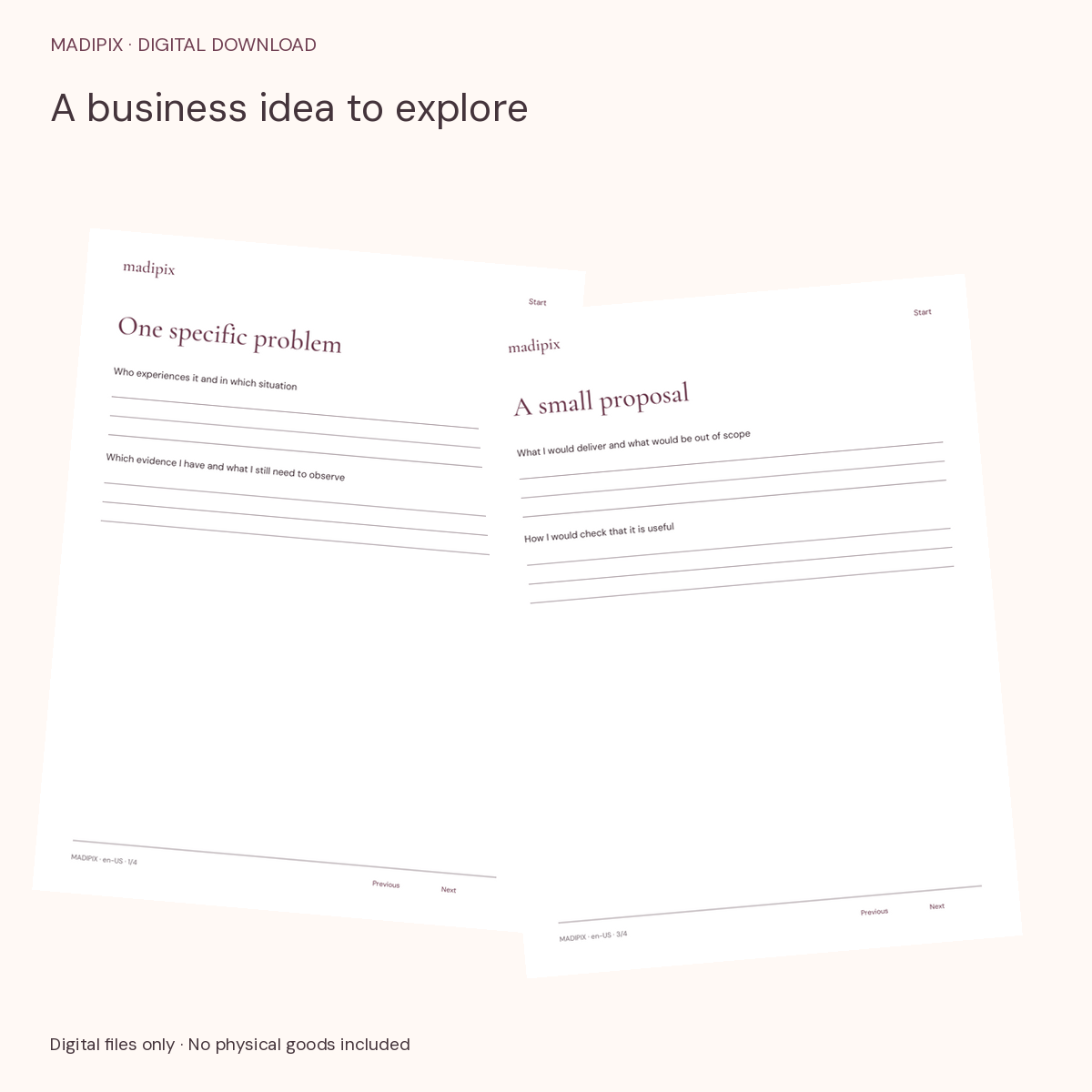 A business idea to explore · actual file preview