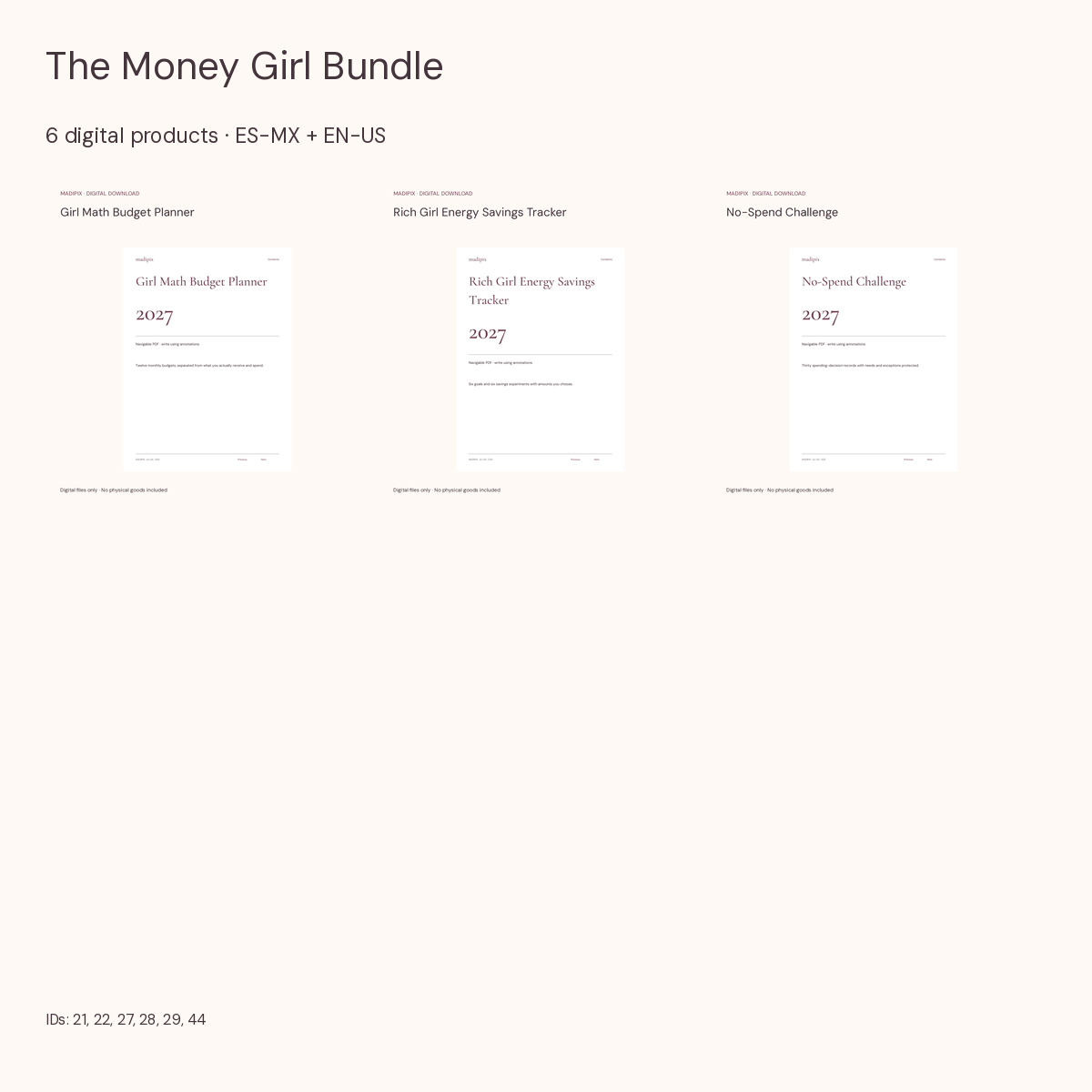 The Money Girl Bundle · 02-mockup